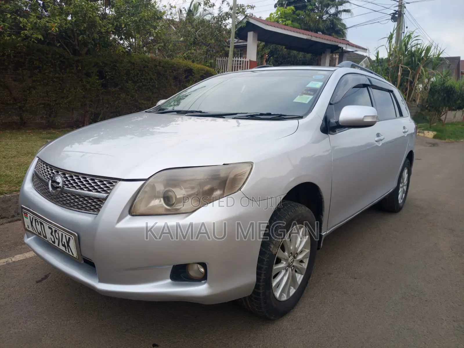 Toyota Corolla Fielder 2008 Silver