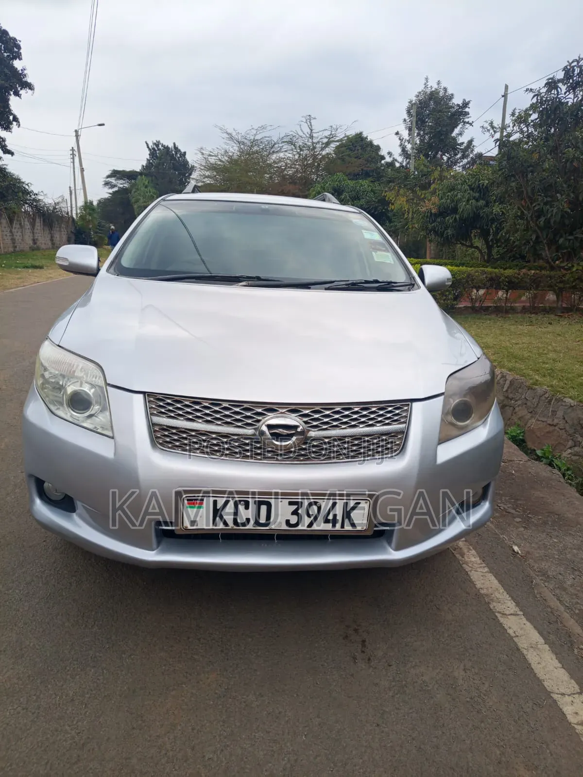 Toyota Corolla Fielder 2008 Silver