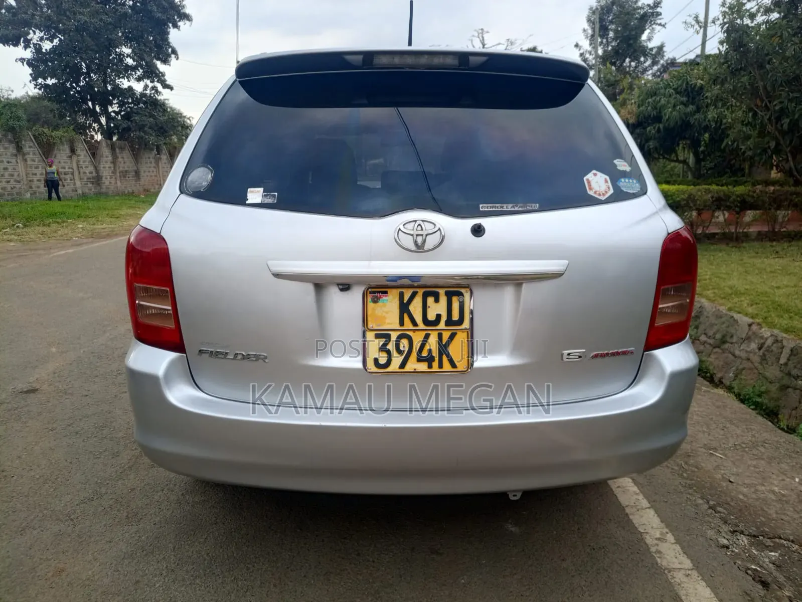 Toyota Corolla Fielder 2008 Silver