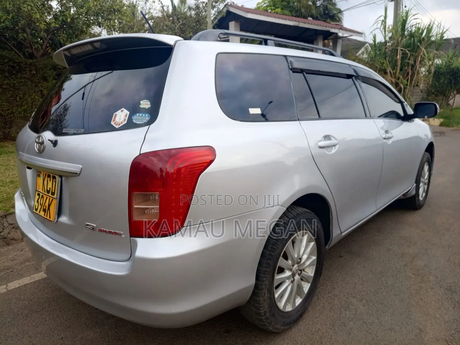 Toyota Corolla Fielder 2008 Silver