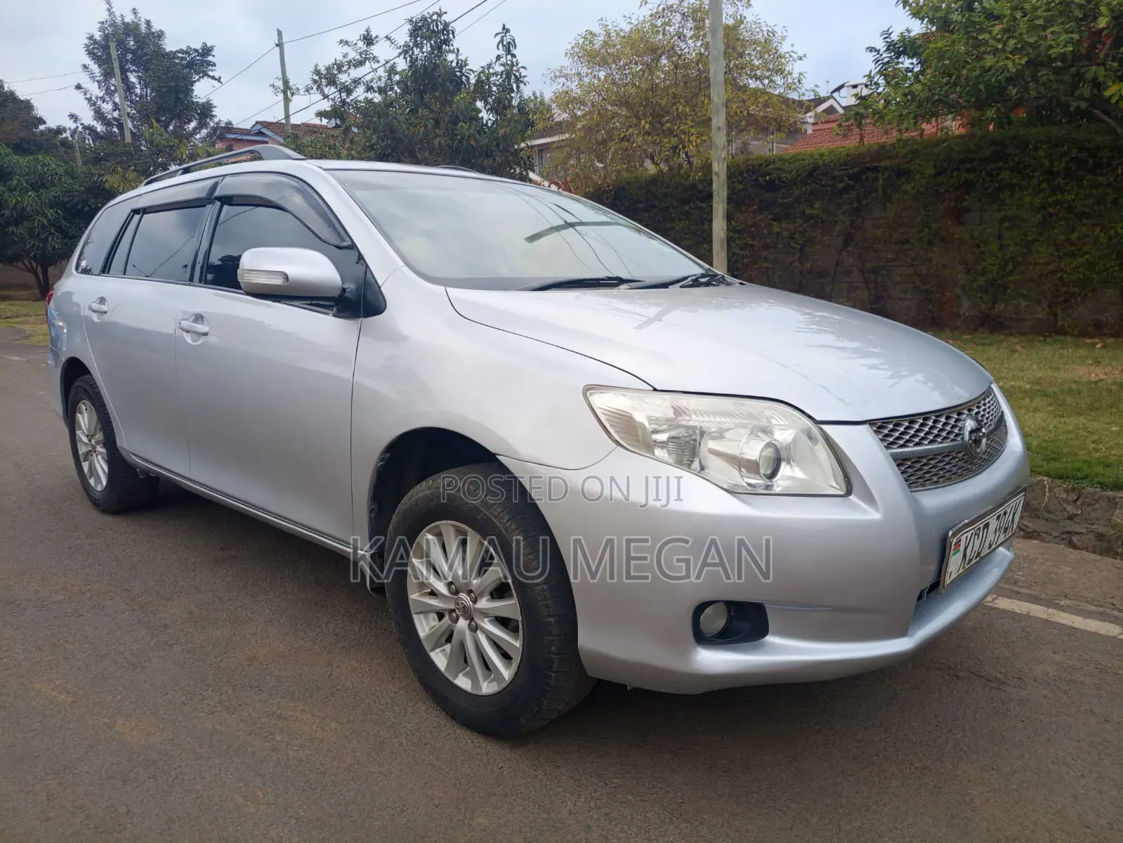 Toyota Corolla Fielder 2008 Silver