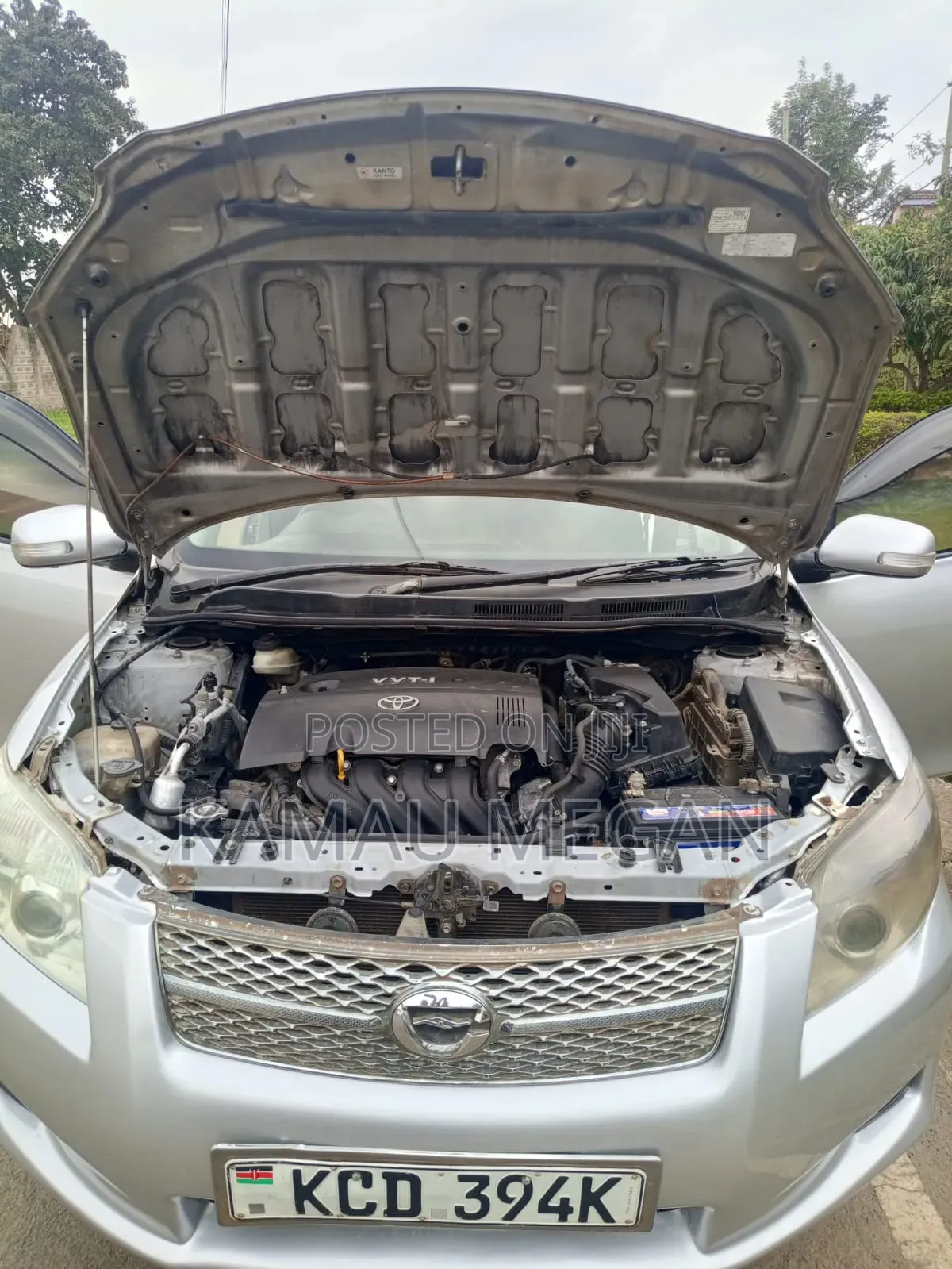 Toyota Corolla Fielder 2008 Silver