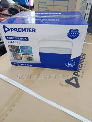 Premier 10L Travel Cooler Box – 10-Piece Set