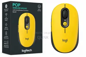 Logitech POP Wireless Mouse With Emoji Button Function - Blast