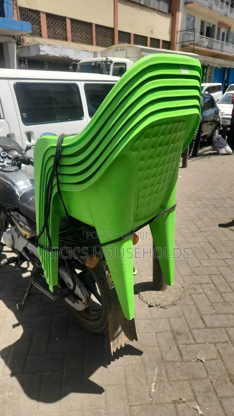 Luminous Green Plastic Chair, Heavy Plastic Chairs
