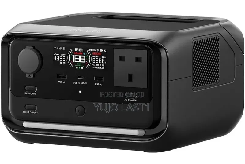 EcoFlow RIVER 3 Plus – Portable Power Station (286Wh, 600W) – EFRIVER