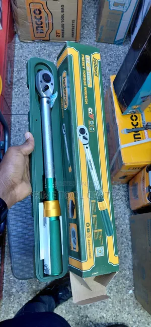 Jadever 1/2" Preset Torque Wrench (Model JDWQ1D12)