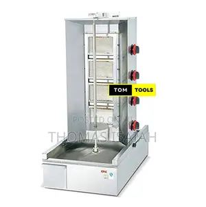 4 Burners Commercial Gas Shawarma Doner Kebab Machine
