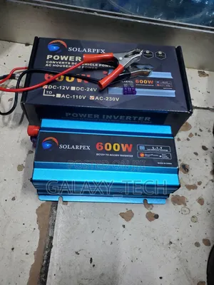 Solarpex 600W Power Inverter - DC 12V to AC 230V - Car to Home Power