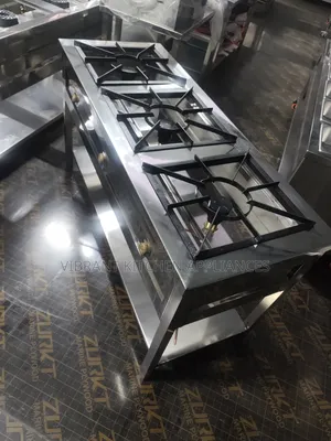 3-Burner High-Pressure Commercial Gas Cooker