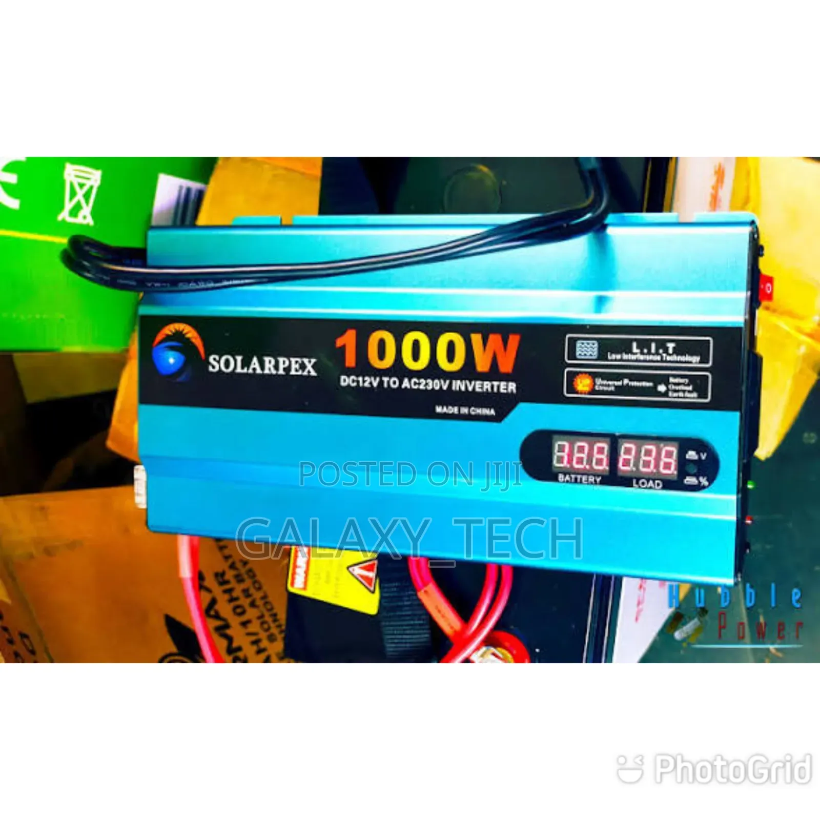 Solarpex 1000W Power Inverter With LED Display - DC12V to AC230V