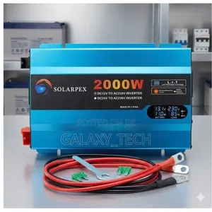 Solarpex 2000W Power Inverter - DC12V to AC230V With Digital Display