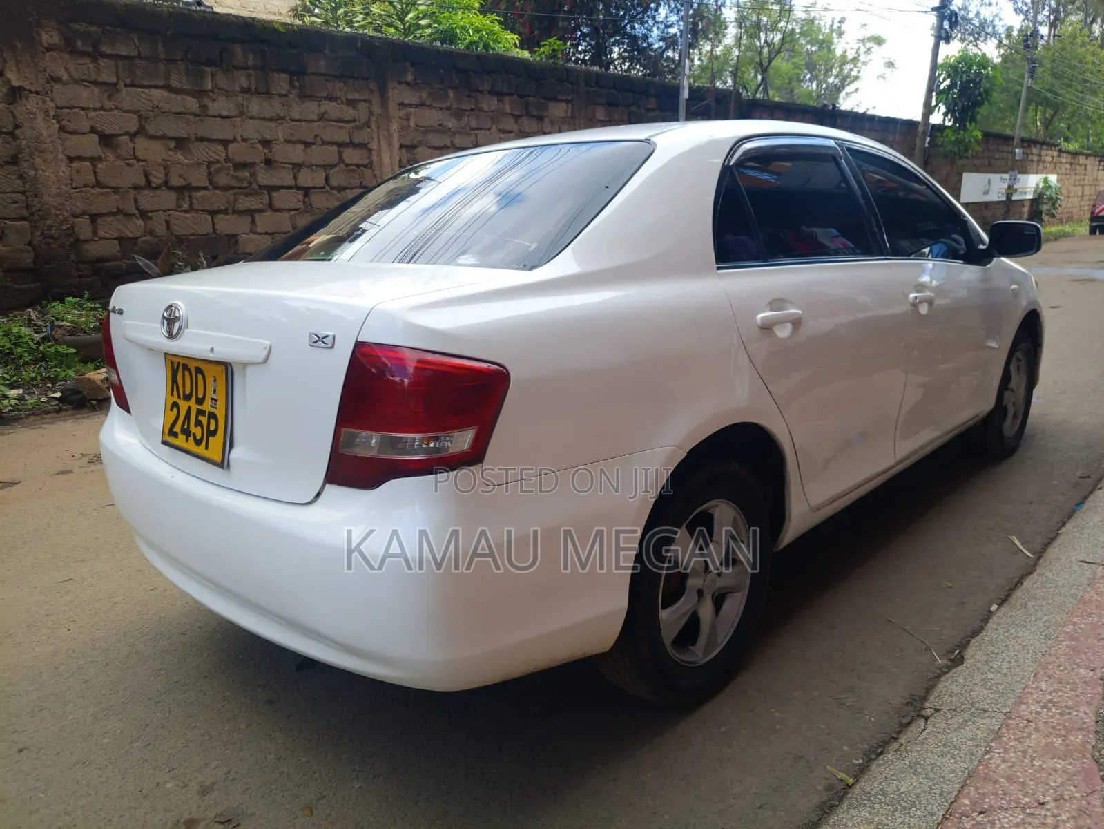 Toyota Axio 2013 White