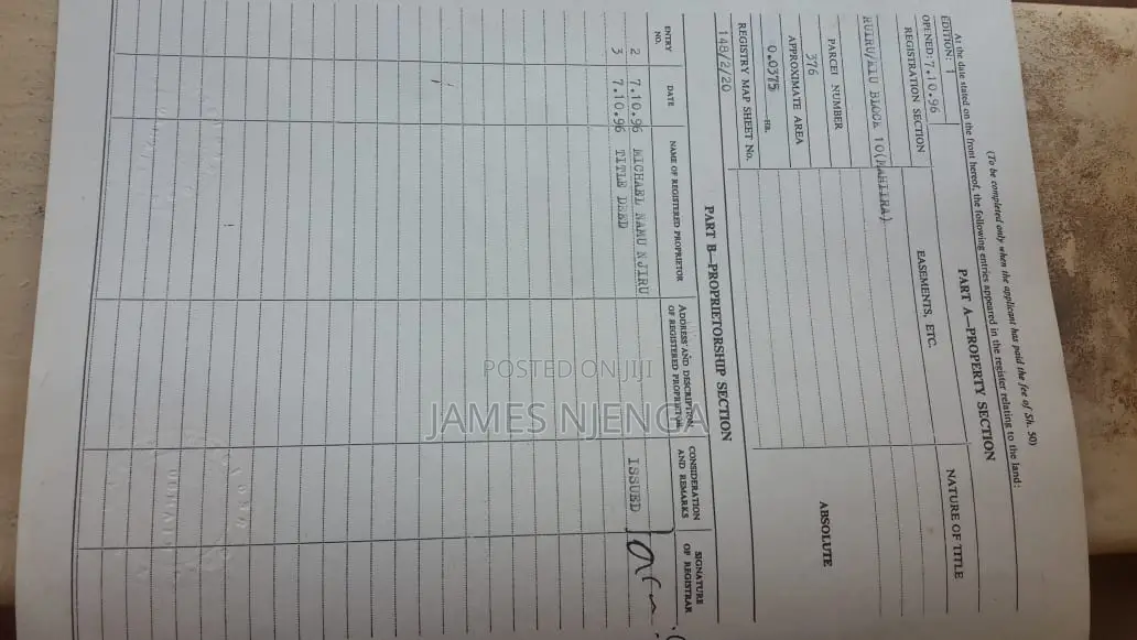 Mwihoko Commercial Plot