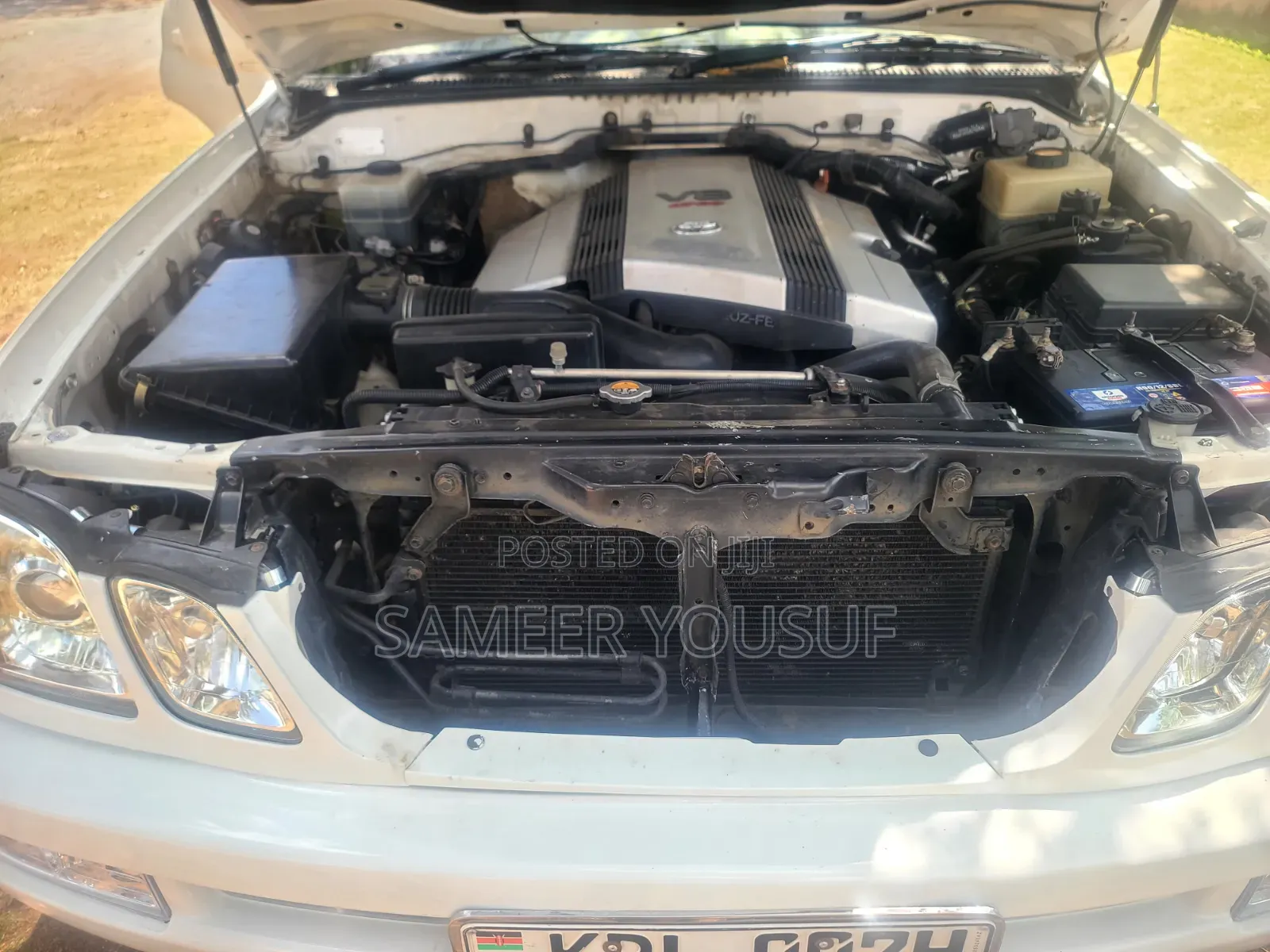 Toyota Land Cruiser 2003 White