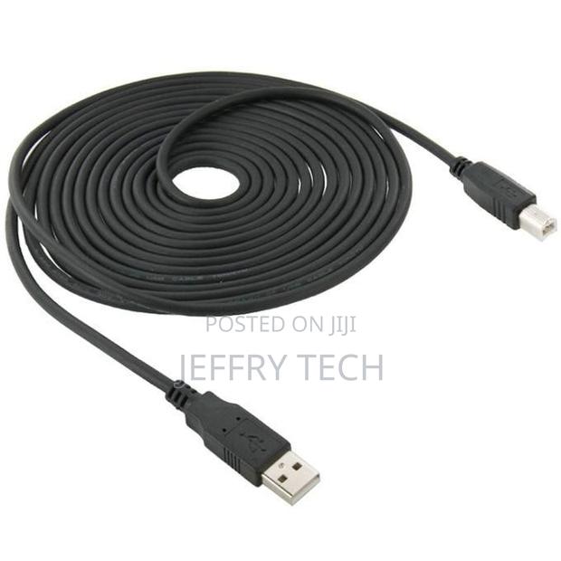High Quality USB Printer Cable 3m - Black