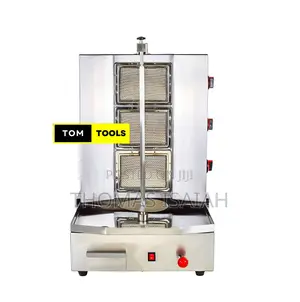 3 Burners Commercial Gas Shawarma Doner Kebab Machine
