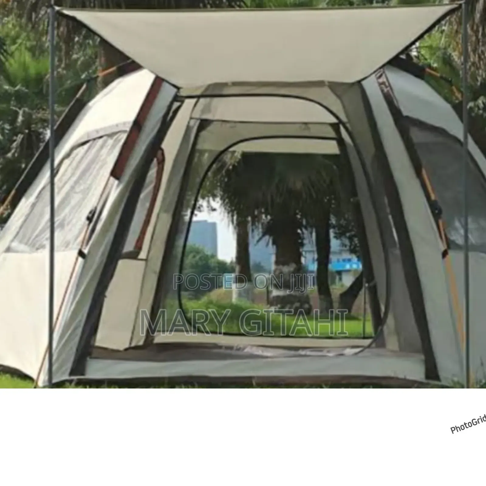 Hexagonal Automatic Camping Tent 320×320×180 {8 Adult}