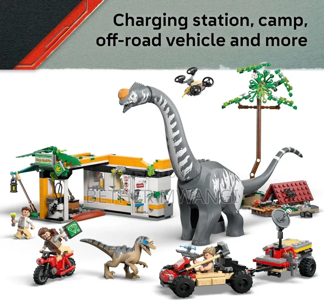 Jurassic World Raptor Titanosaurus Tracking Mission