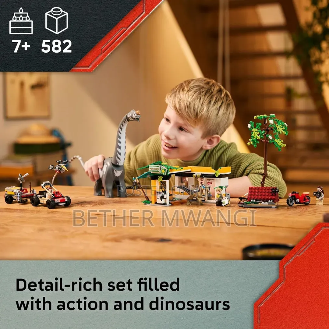 Jurassic World Raptor Titanosaurus Tracking Mission
