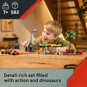 Jurassic World Raptor Titanosaurus Tracking Mission