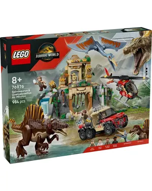 Jurassic World Spinosaurus Quetzalcoaltus Air Mission