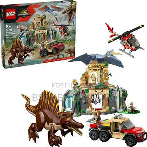 Jurassic World Spinosaurus Quetzalcoaltus Air Mission