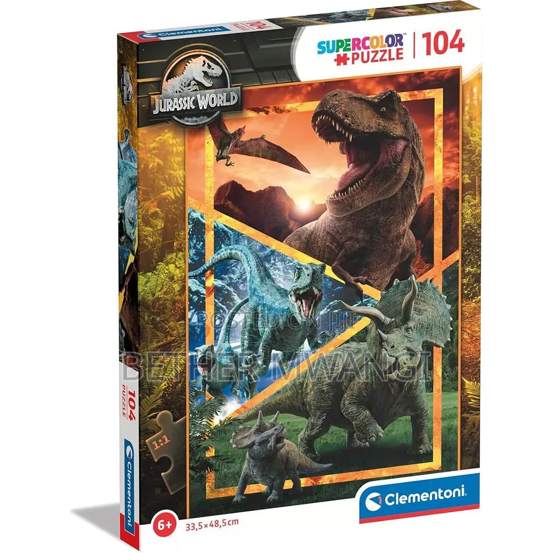Jurassic World 104pcs Supercolour Puzzle in Kenya