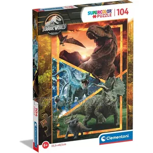 Jurassic World 104pcs Supercolour Puzzle in Kenya
