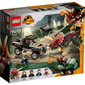 Jurassic World Triceratops Pickup Truck Ambush