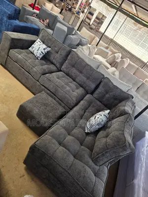 Tufted Cushions L Sofa/L Shaped Sofa