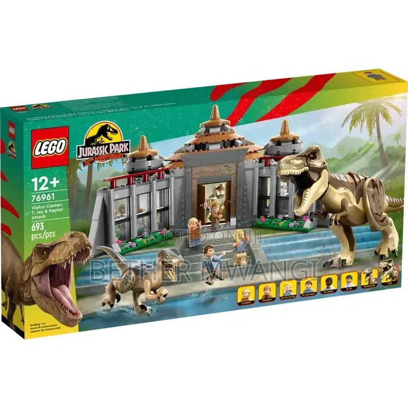 Lego Jurassic World Visitor Center: t.rex Raptor Attack
