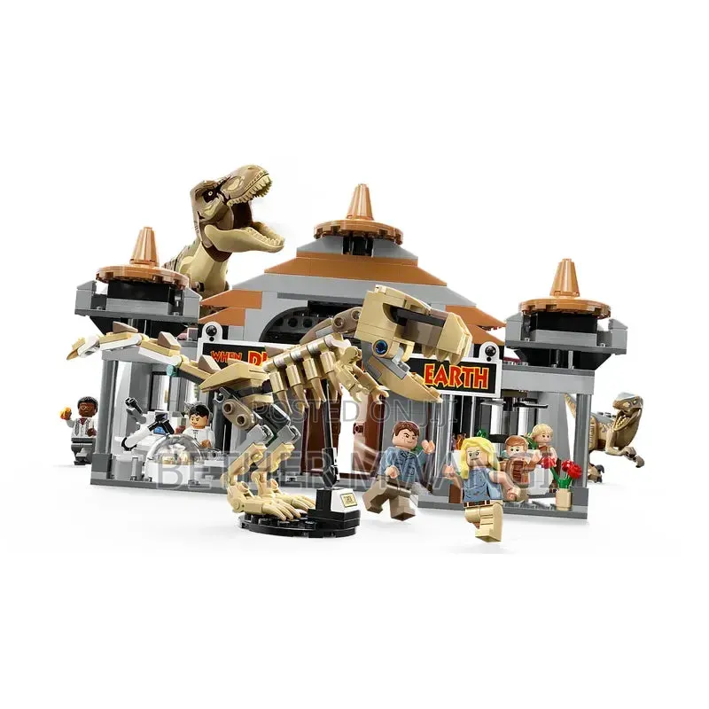 Lego Jurassic World Visitor Center: t.rex Raptor Attack