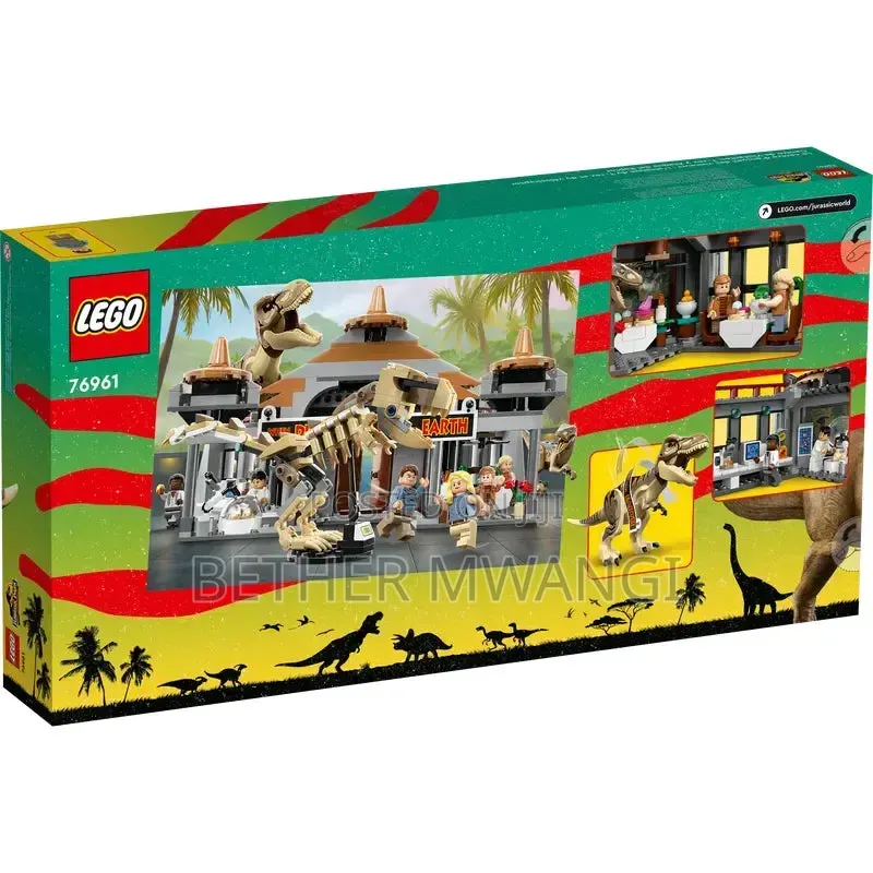 Lego Jurassic World Visitor Center: t.rex Raptor Attack