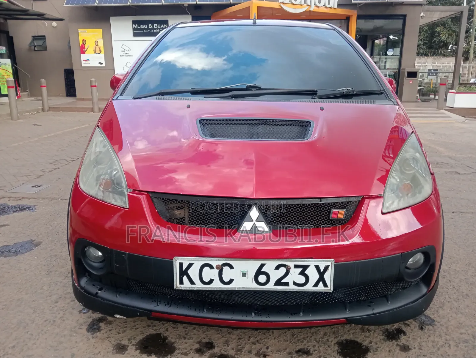 Mitsubishi Colt 2008 Red