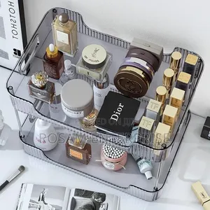 2-Tier Rectangular Countertop Storage Organizer