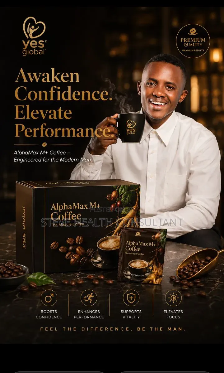 Alphamax M+ Coffee – Limited Stock, Boost Your Energy!