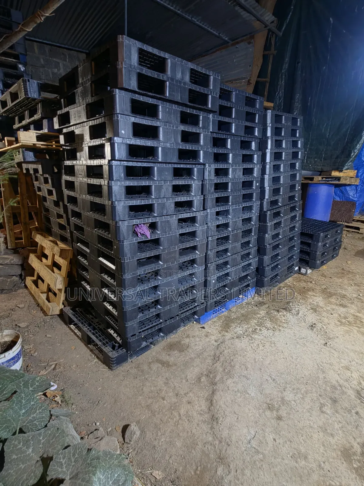 Plastic Pallets-Strong Gauge, Heavy-Duty