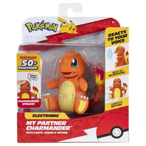 Pokemon Deluxe Electronic Interactive Figure My Partner Charmander