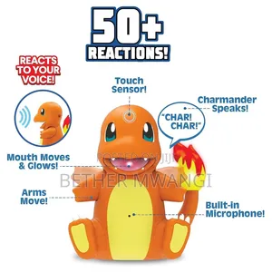 Pokemon Deluxe Electronic Interactive Figure My Partner Charmander