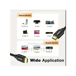 HDMI Cable - 60Hz 18Gbps High-Speed 2.0 60Hz 1.5 Meter