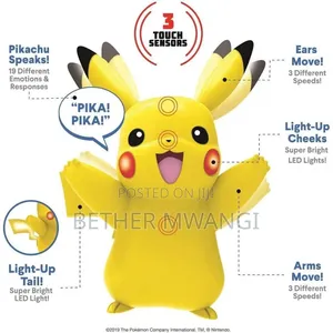 Pokemon Deluxe Figure My Partner Pikachu