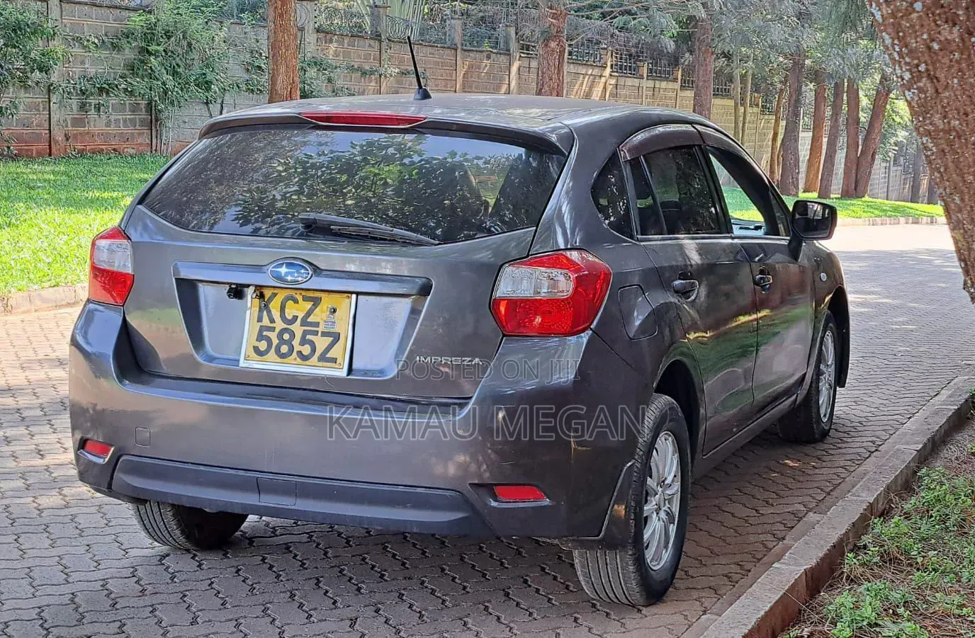 Subaru Impreza 2012 Gray