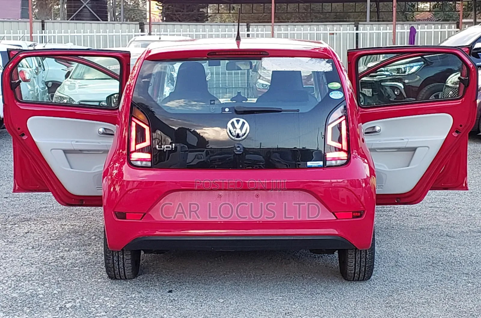 Volkswagen Up 2018 Red