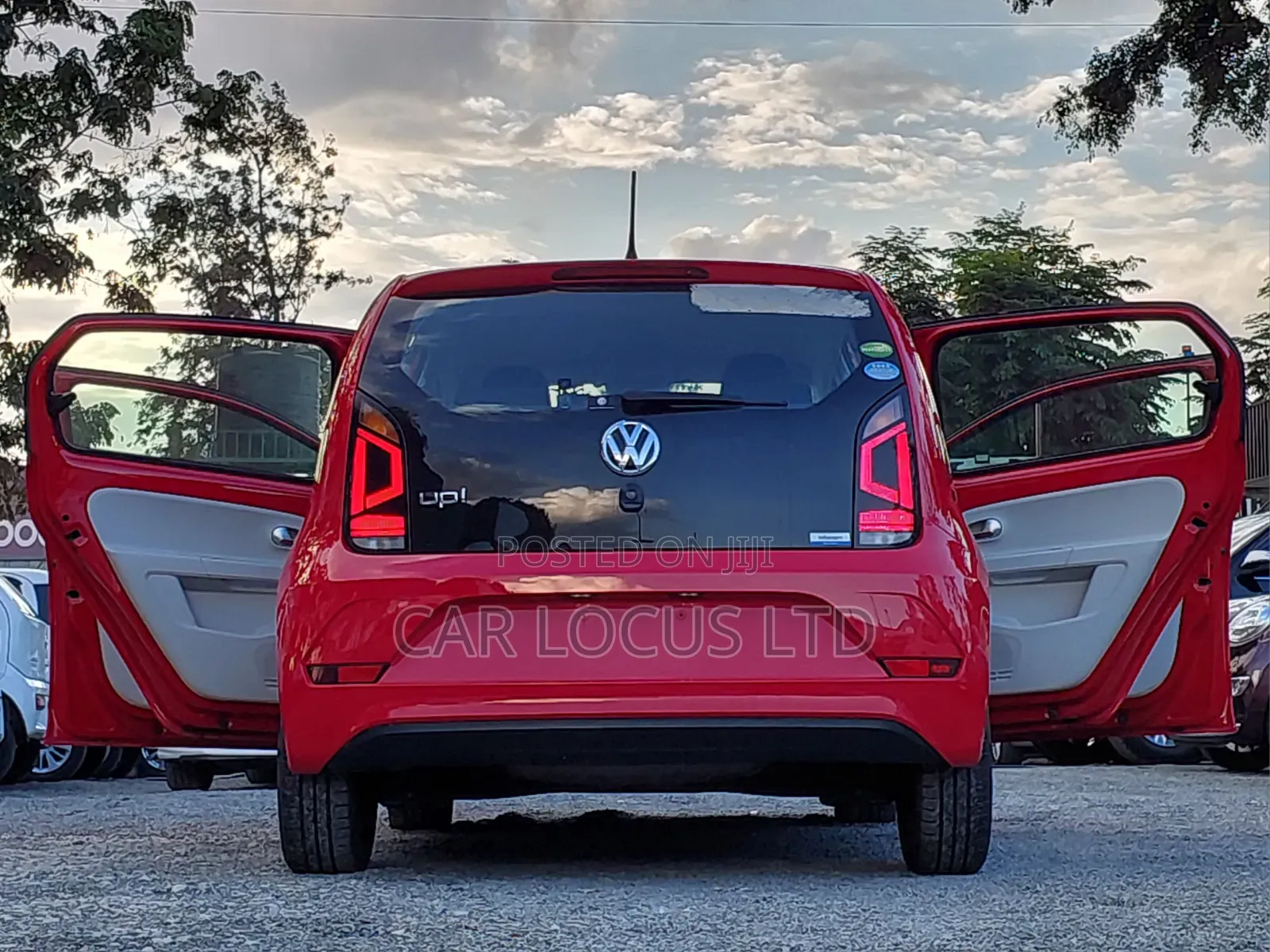 Volkswagen Up 2018 Red