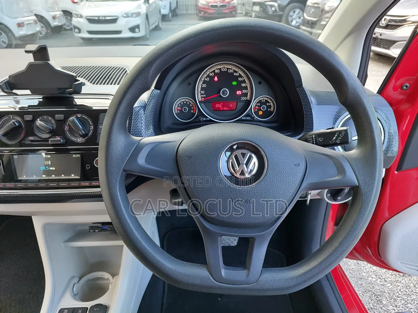 Volkswagen Up 2018 Red