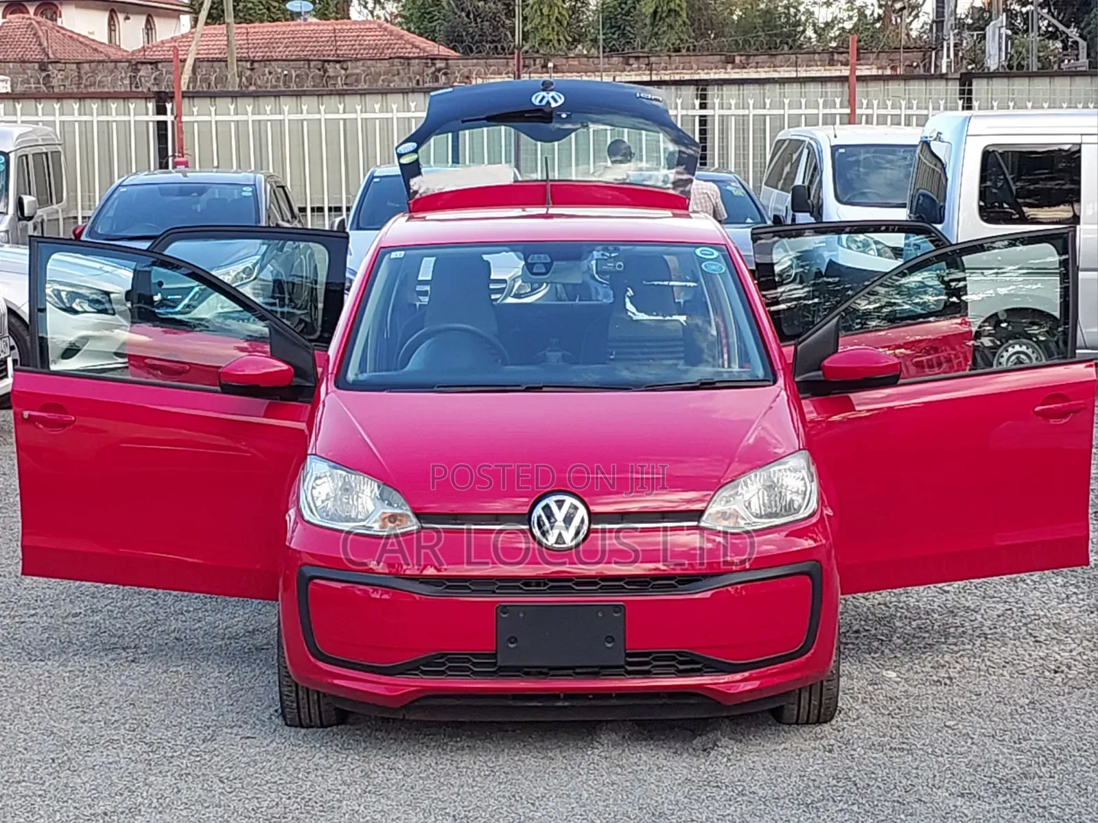 Volkswagen Up 2018 Red