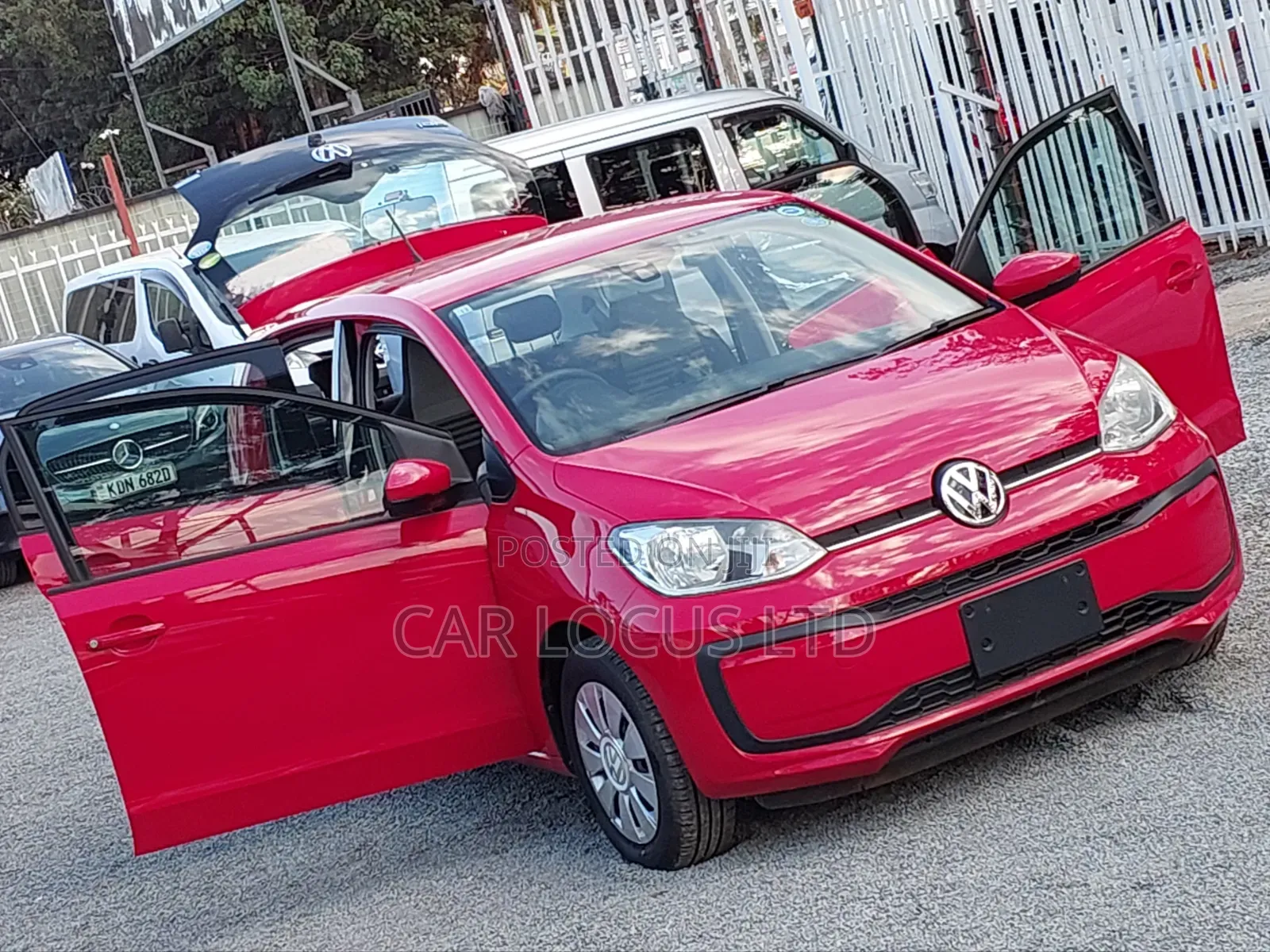 Volkswagen Up 2018 Red