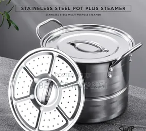 14Pc Stainless Steel Pots/Steamer in Kenya