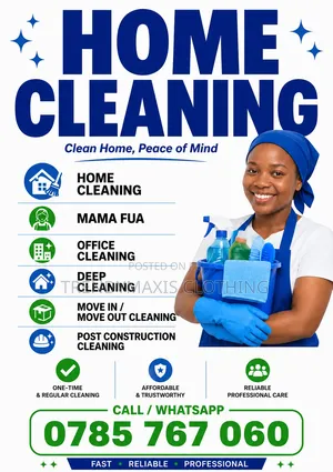 Home Cleaning /Mama Fua /Laundry Services